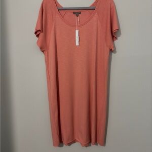 Lilla P - NWT - Size L - Beautiful Coral Dress - PTP 20” - Length 39”